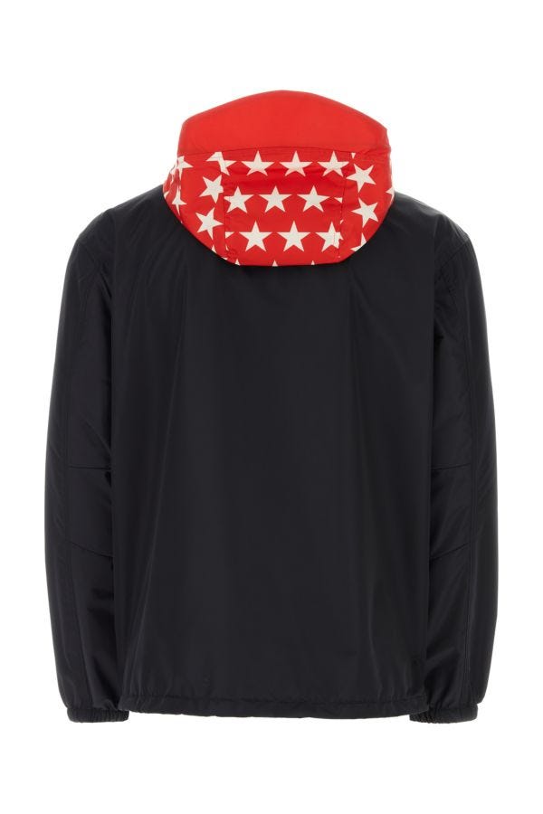 GIVENCHY | Midnight blue polyester windbreaker