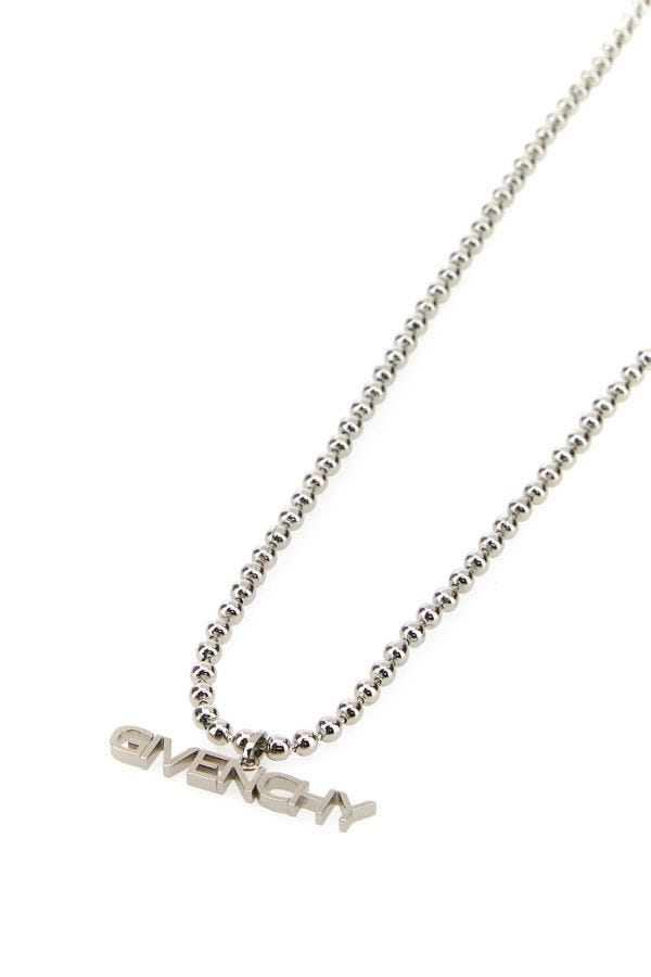 GIVENCHY | Silver metal necklace