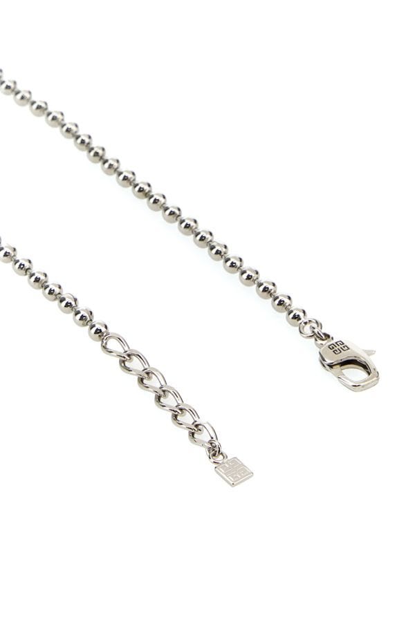 GIVENCHY | Silver metal necklace
