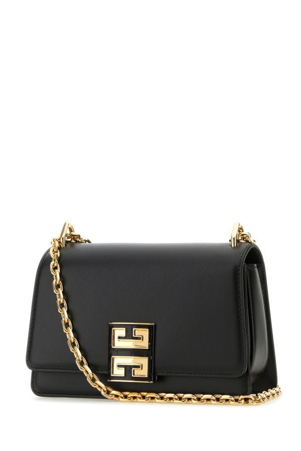 GIVENCHY | Black leather small 4G shoulder bag