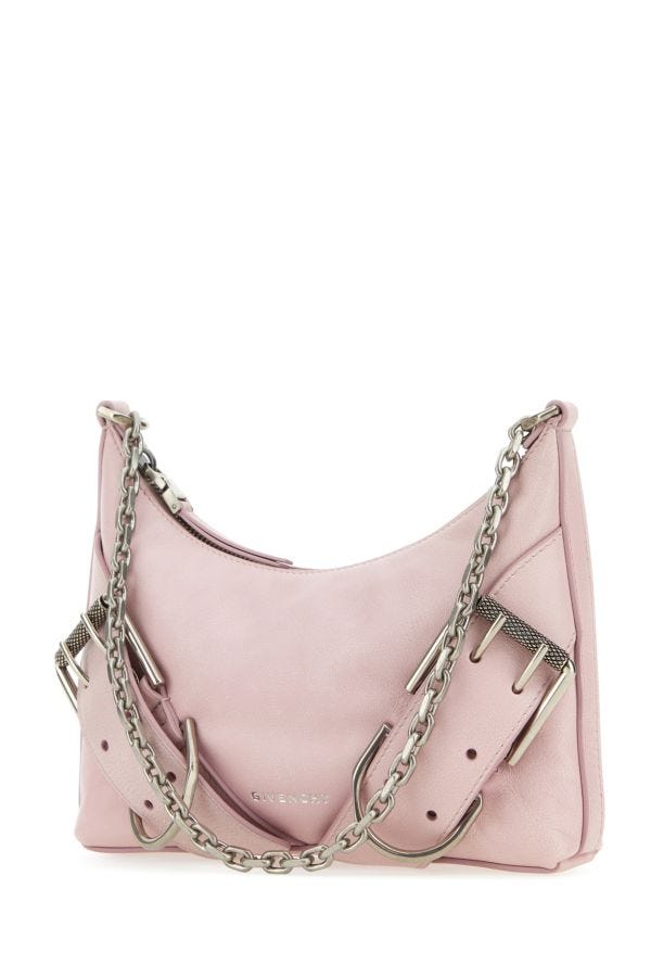 GIVENCHY | Pastel pink leather Voyou Boyfriend Party shoulder bag