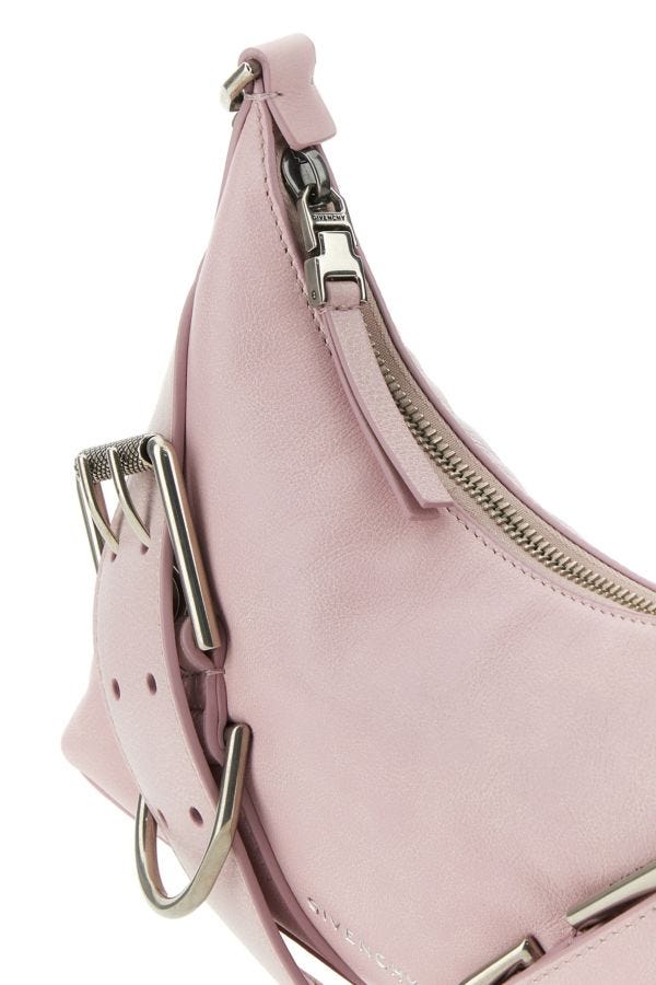 GIVENCHY | Pastel pink leather Voyou Boyfriend Party shoulder bag