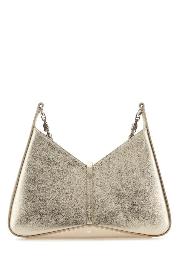 GIVENCHY | Golden rose leather small Cut-Out shoulder bag