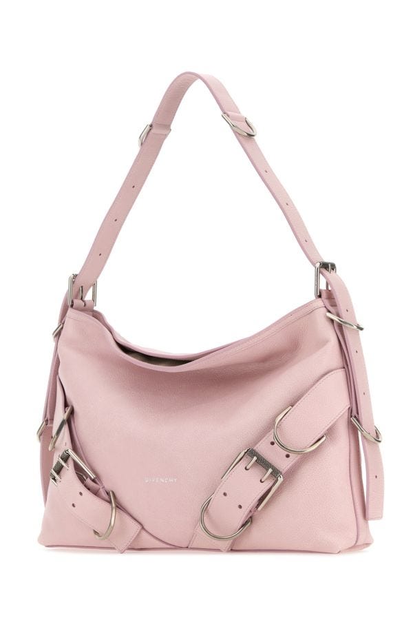GIVENCHY | Pink leather medium Voyou Boyfriend shoulder bag