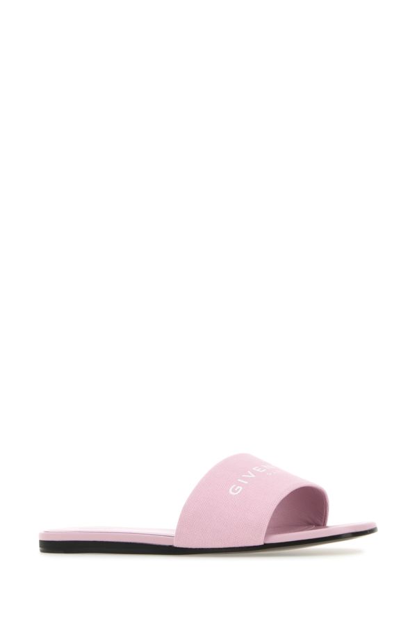 GIVENCHY | Pink canvas slippers