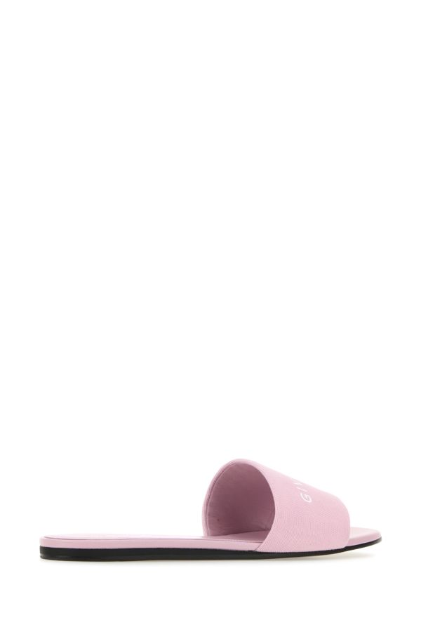 GIVENCHY | Pink canvas slippers