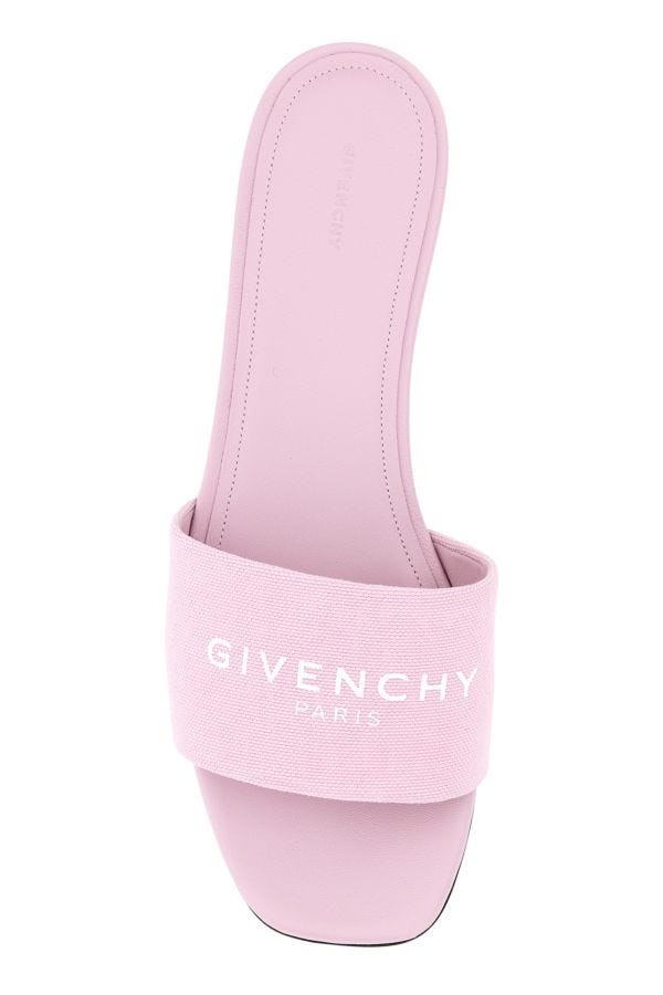 GIVENCHY | Pink canvas slippers