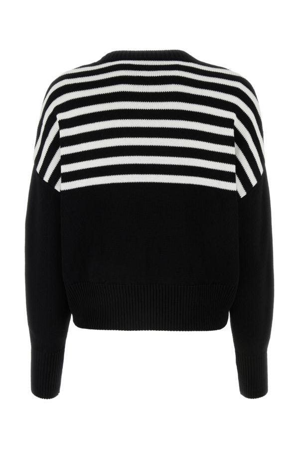 GIVENCHY | Black viscose blend oversize sweater