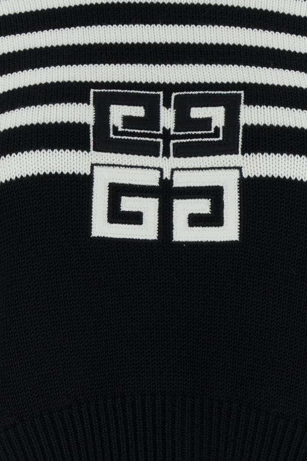 GIVENCHY | Black viscose blend oversize sweater