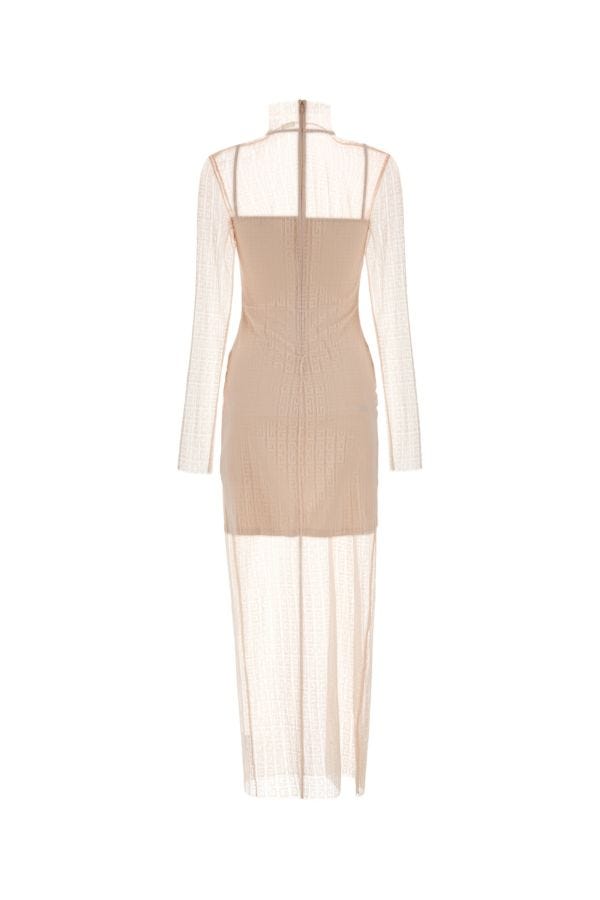 GIVENCHY | Pink lace 4G dress