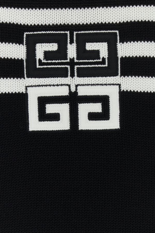 GIVENCHY | Black viscose blend oversize cardigan
