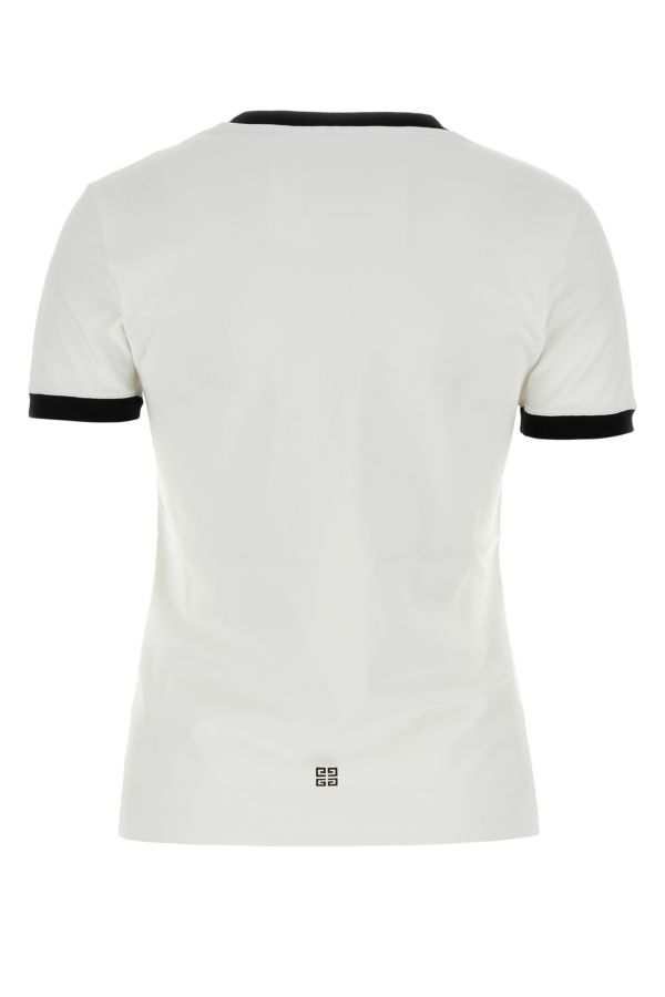GIVENCHY | White stretch cotton t-shirt