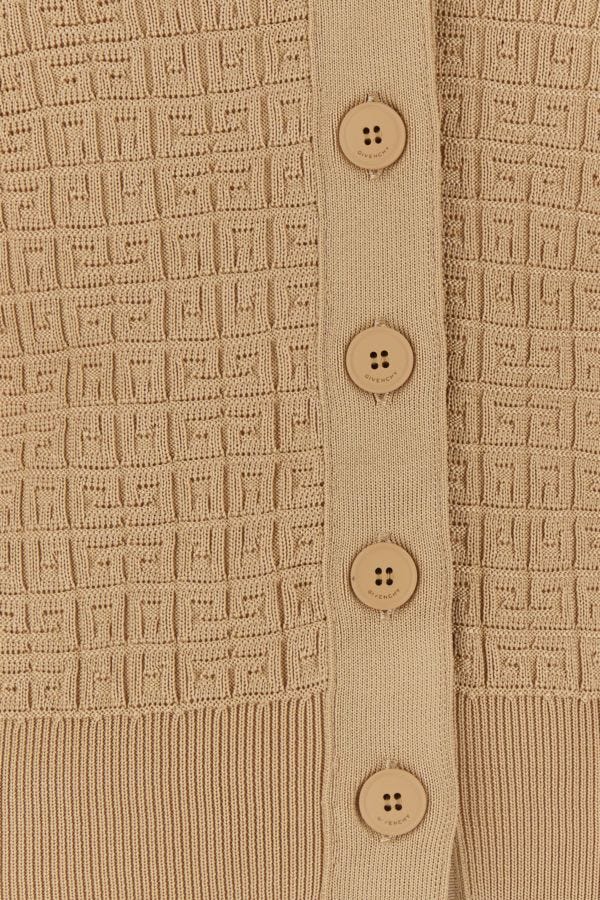 GIVENCHY | Skin pink viscose blend cardigan