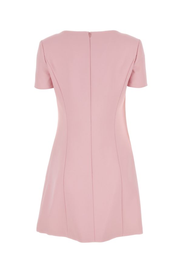 VERSACE | Pink crepe Medusa '95 mini dress
