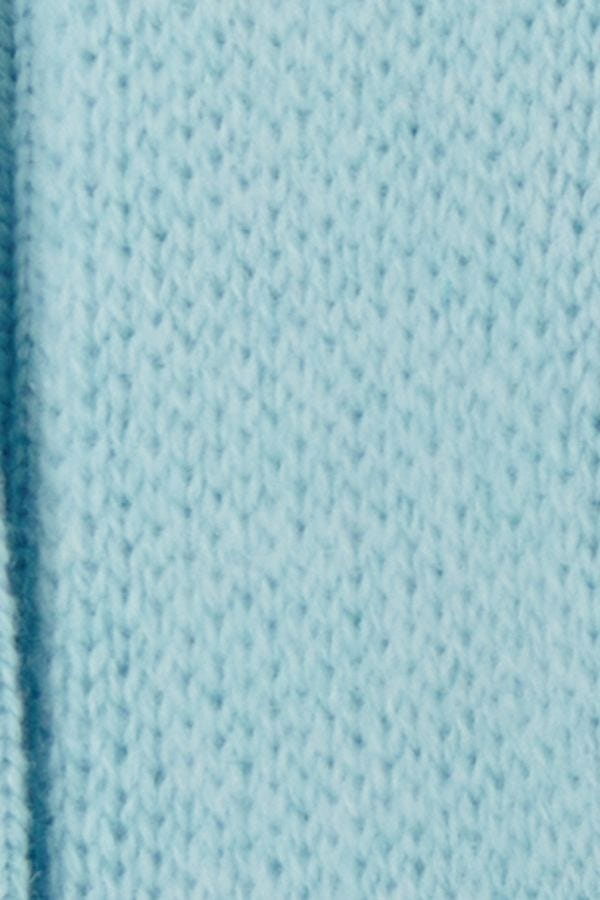 VERSACE | Light blue cashmere cardigan