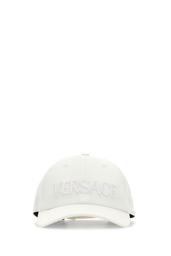 VERSACE | White cotton baseball cap