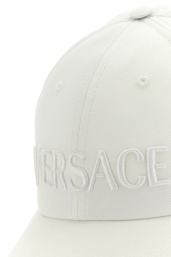 VERSACE | White cotton baseball cap