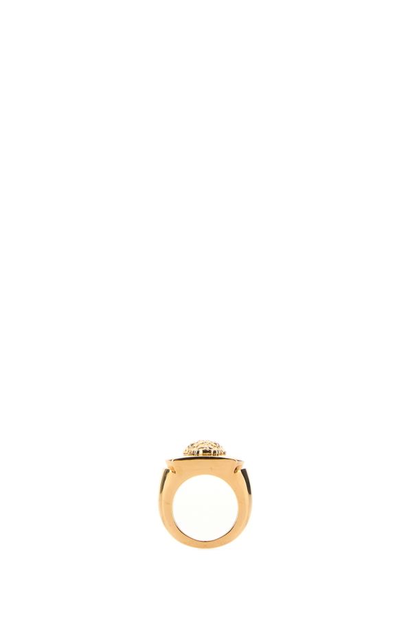 VERSACE | Gold metal Medusa ring