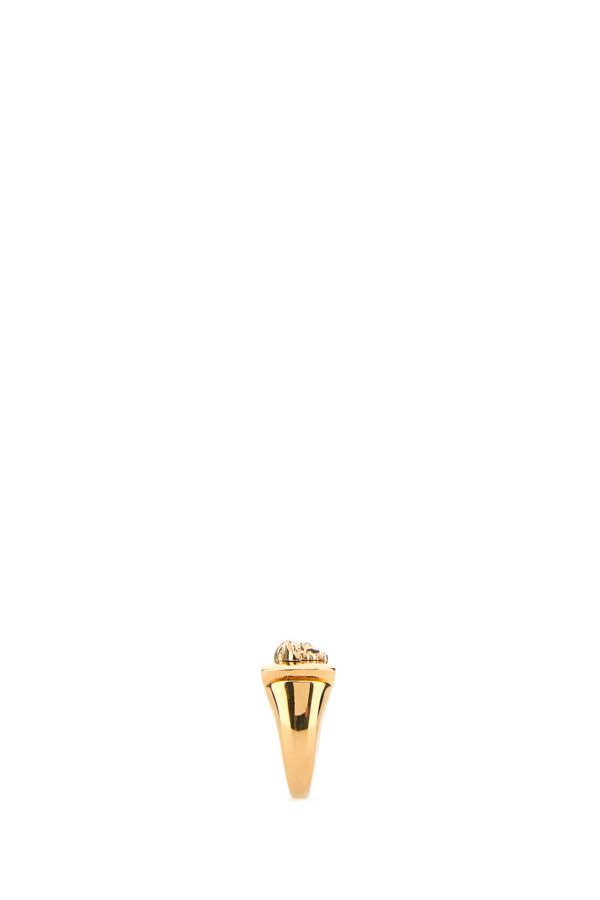 VERSACE | Gold metal Medusa ring