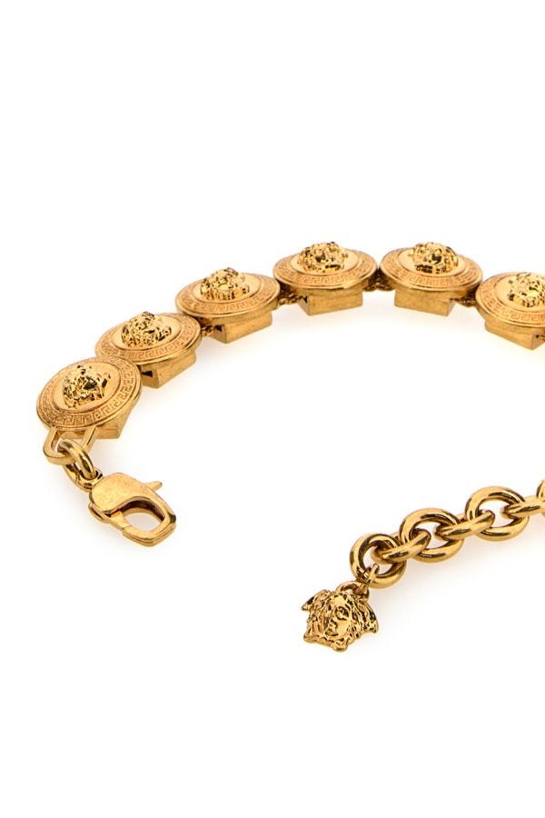 VERSACE | Gold metal Medusa Tribute bracelet
