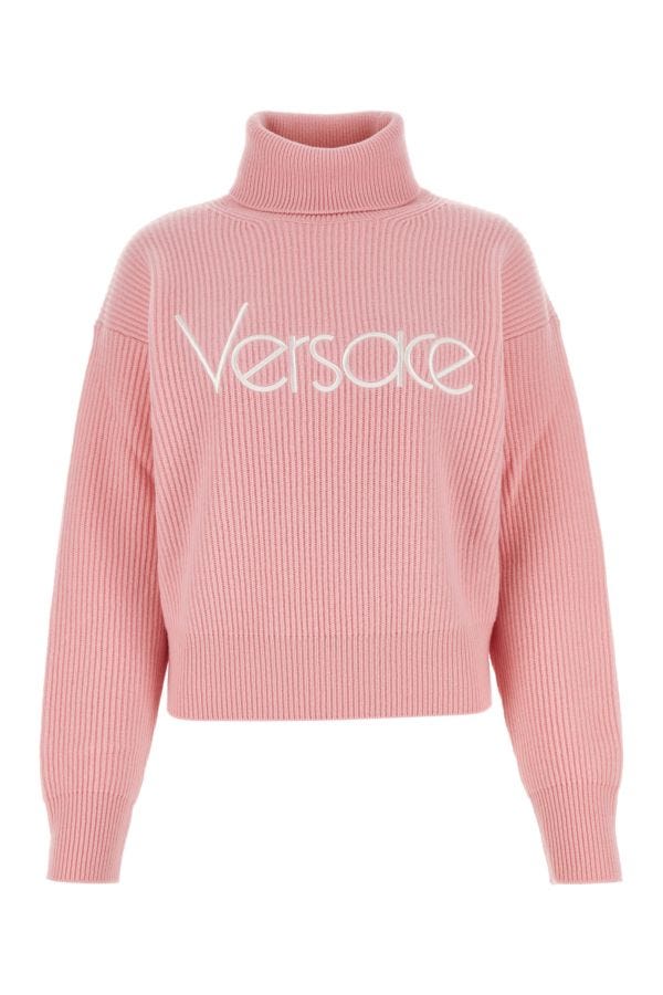 VERSACE | Pink wool sweater