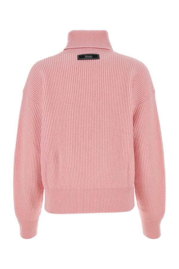 VERSACE | Pink wool sweater