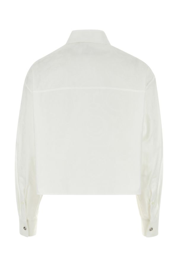 VERSACE | White jacquard shirt