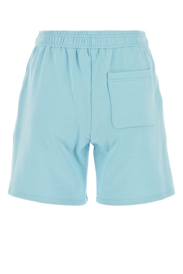 VERSACE | Light-blue cotton shorts