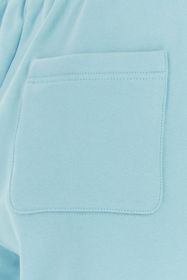 VERSACE | Light-blue cotton shorts