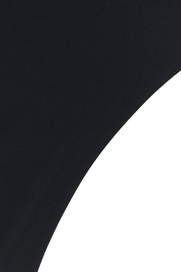 VERSACE | Black stretch nylon bikini bottom