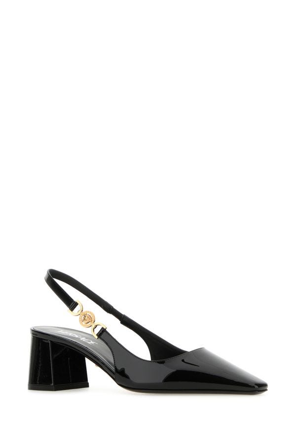 VERSACE | Black leather Medusa '95 pumps