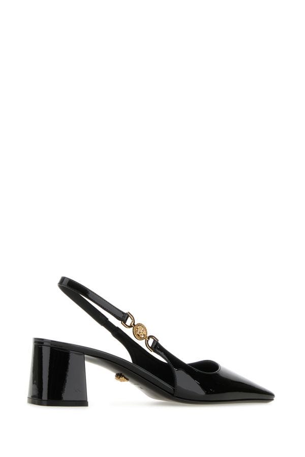 VERSACE | Black leather Medusa '95 pumps