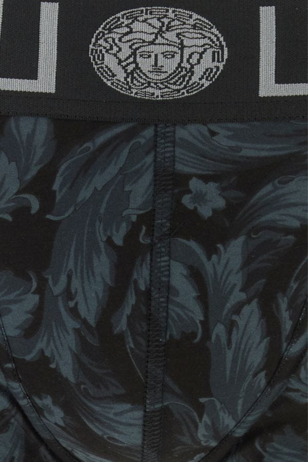 VERSACE | Printed cotton boxer