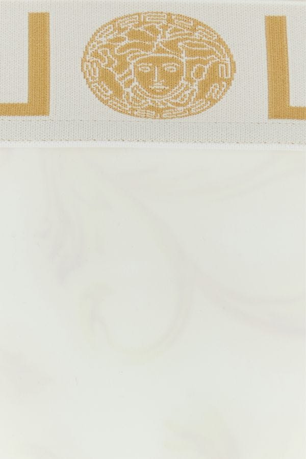 VERSACE | White nylon stretch swimming brief