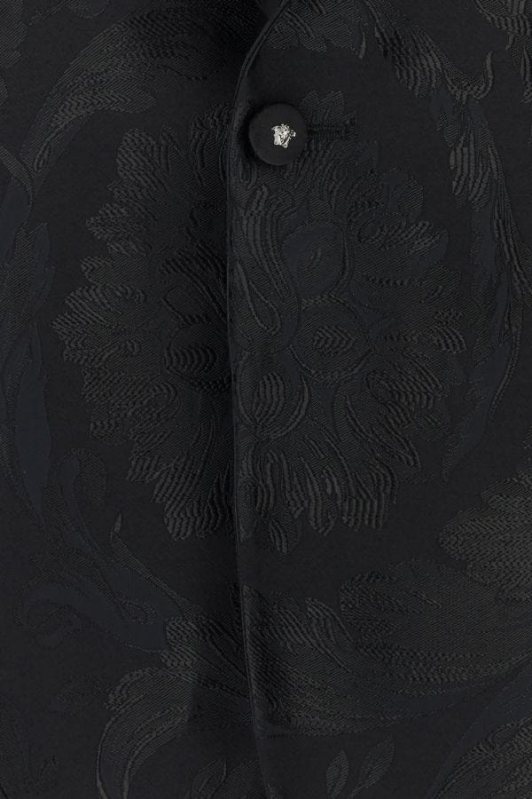 VERSACE | Embroidered jacquard blazer