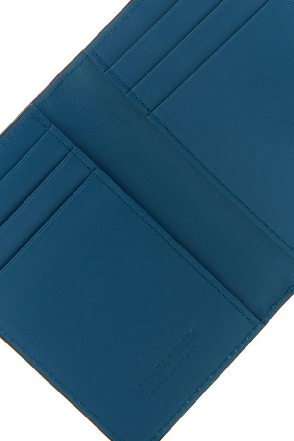 BOTTEGA VENETA | Slate leather Intrecciato card holder