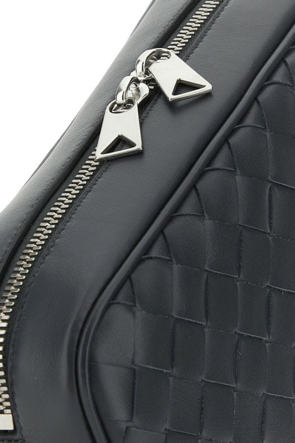 BOTTEGA VENETA | Slate leather crossbody bag