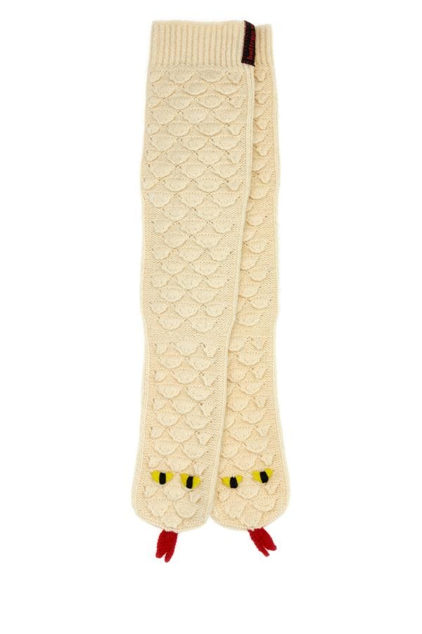 BOTTEGA VENETA | Ivory wool socks