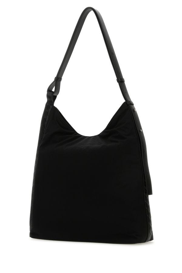 BOTTEGA VENETA | Black fabric shoulder bag