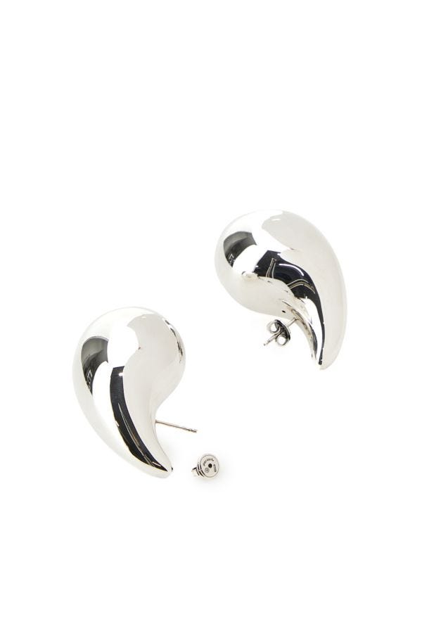 BOTTEGA VENETA | 925 silver big Drop earrings