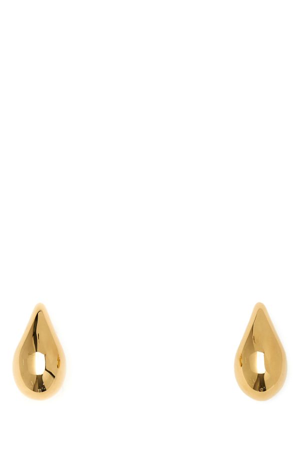 BOTTEGA VENETA | Gold silver big Drop earrings