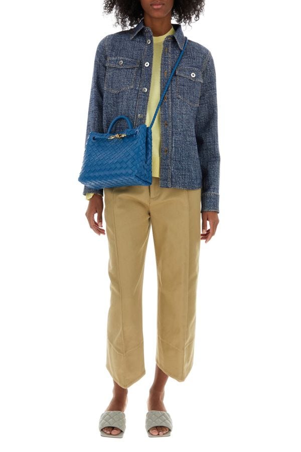 BOTTEGA VENETA | Printed viscose blend shirt