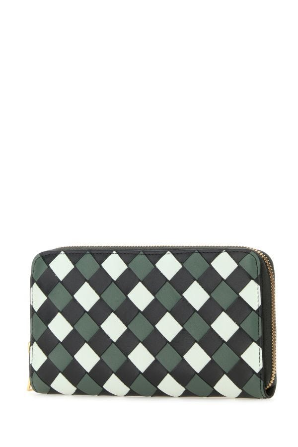 BOTTEGA VENETA | Multicolor nappa leather Intrecciato wallet