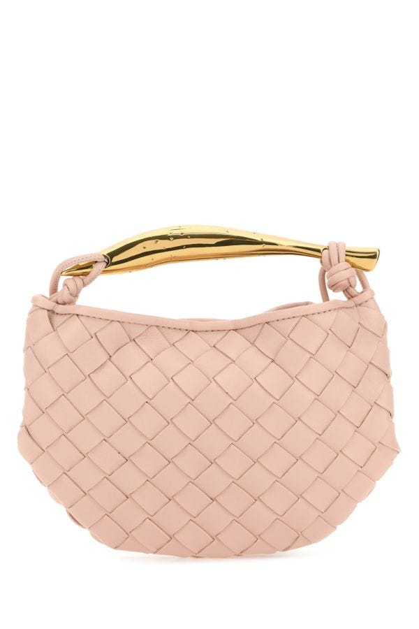 BOTTEGA VENETA | Light pink leather Sardine handbag