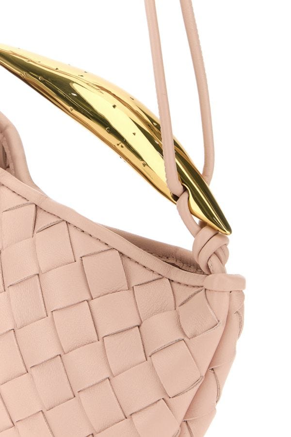 BOTTEGA VENETA | Light pink leather Sardine handbag
