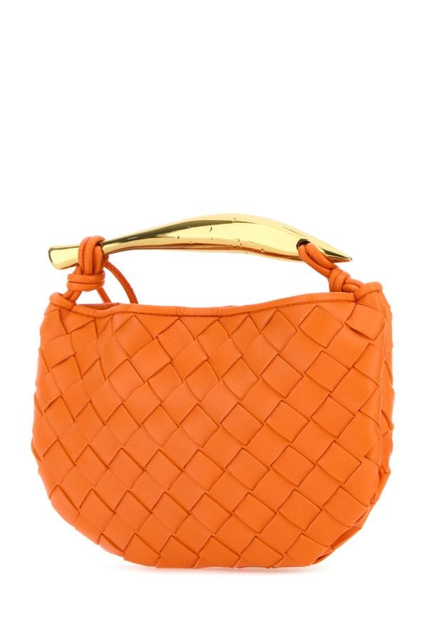 BOTTEGA VENETA | Orange leather Sardine handbag