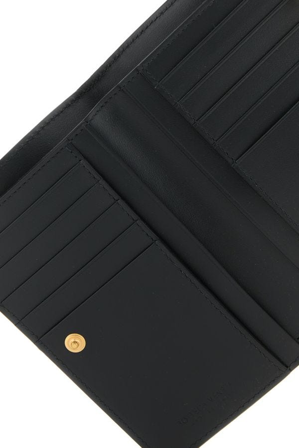 BOTTEGA VENETA | Multicolor nappa leather medium Intrecciato wallet