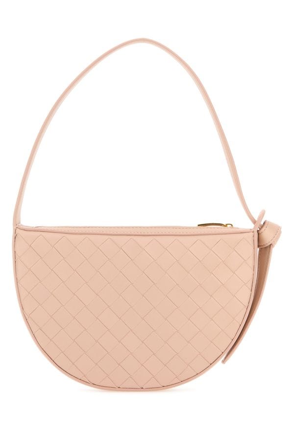 BOTTEGA VENETA | Light pink leather Mini Sunrise shoulder bag