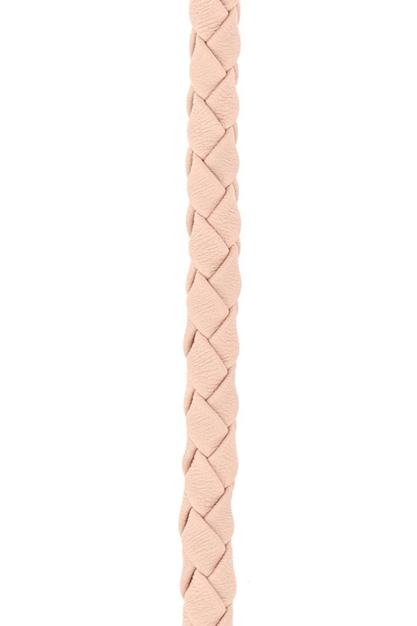 BOTTEGA VENETA | Light pink leather Andiamo belt