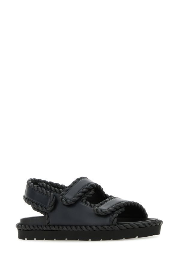 BOTTEGA VENETA | Slate nappa leather Jack sandals
